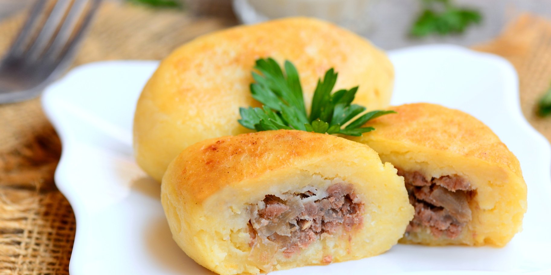 Котлети у картопляній шубці