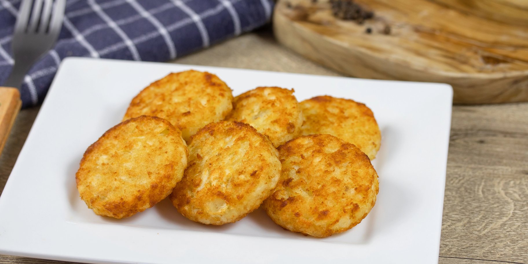 Картопляні пончики з сиром