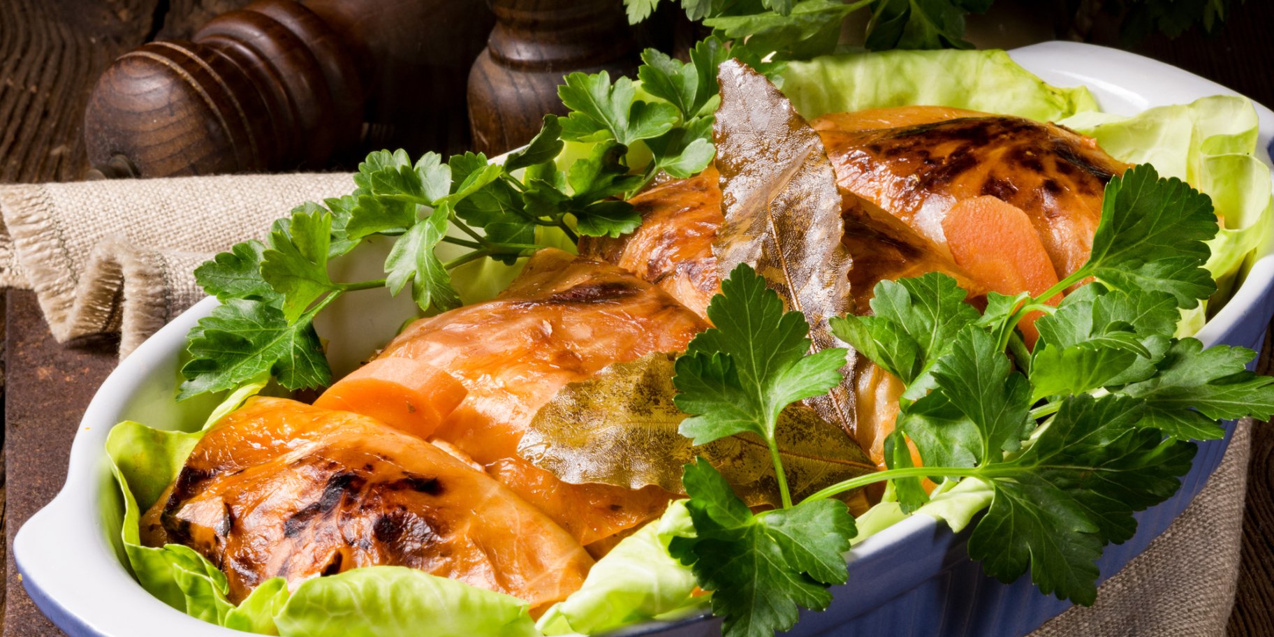 Пісні голубці з грибами і гречкою