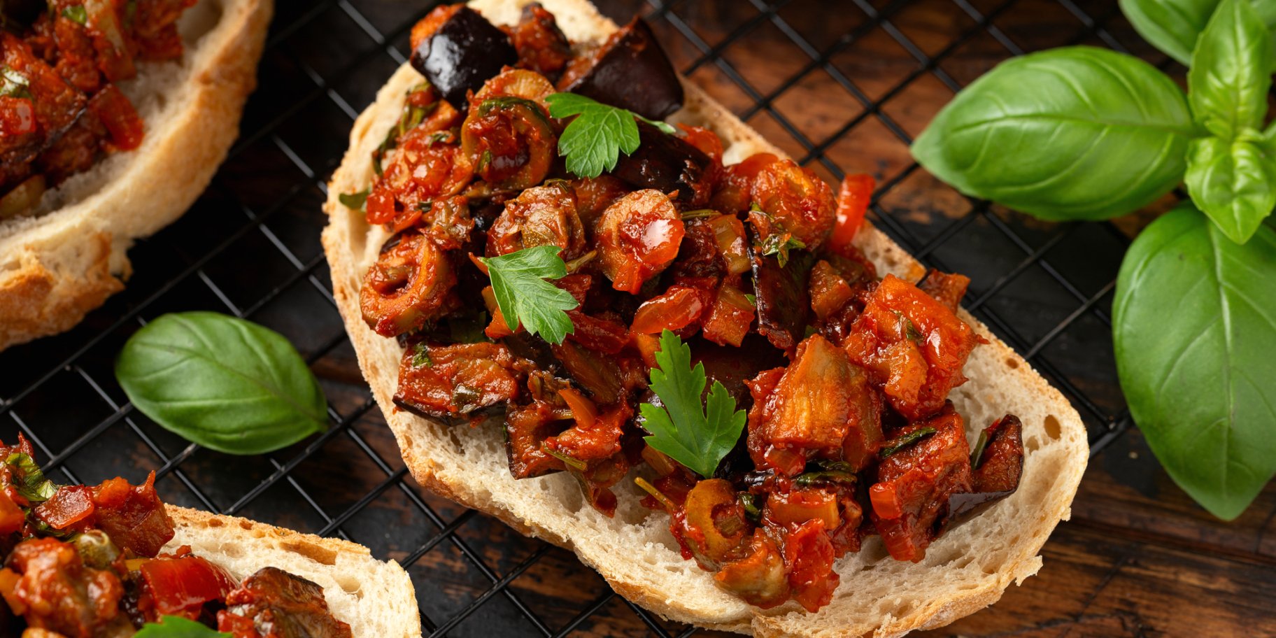 Італійська капоната з баклажанів