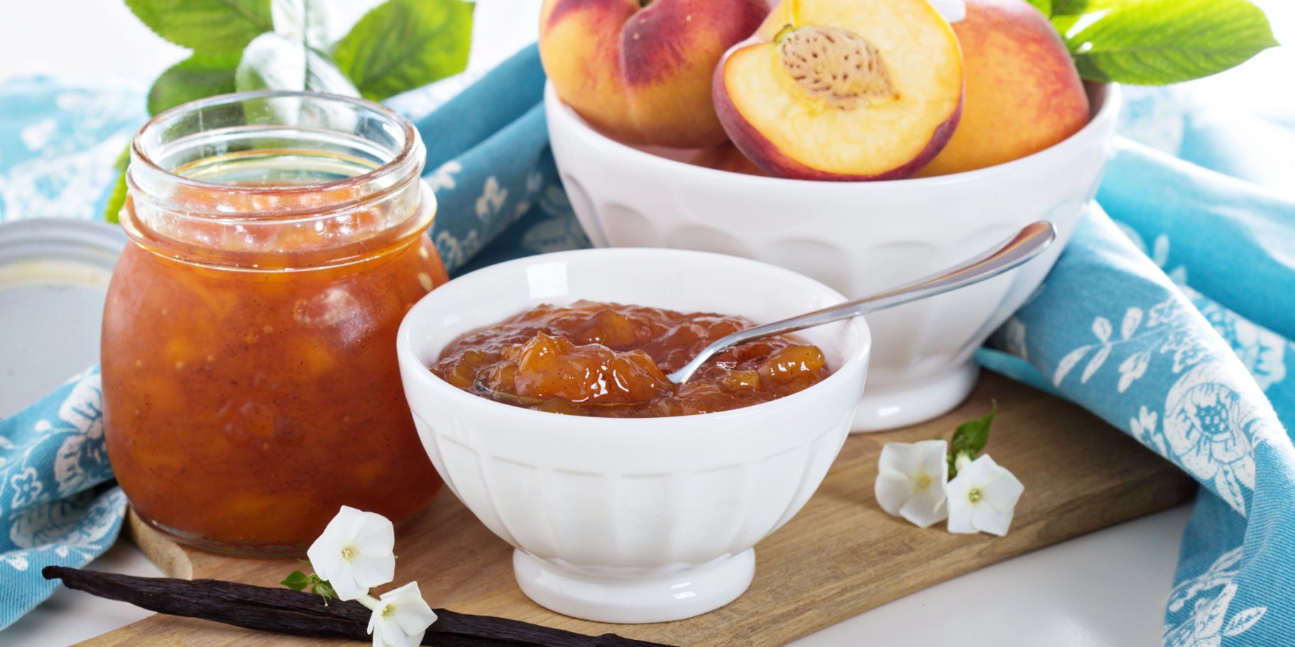 Варення з персиків з апельсином