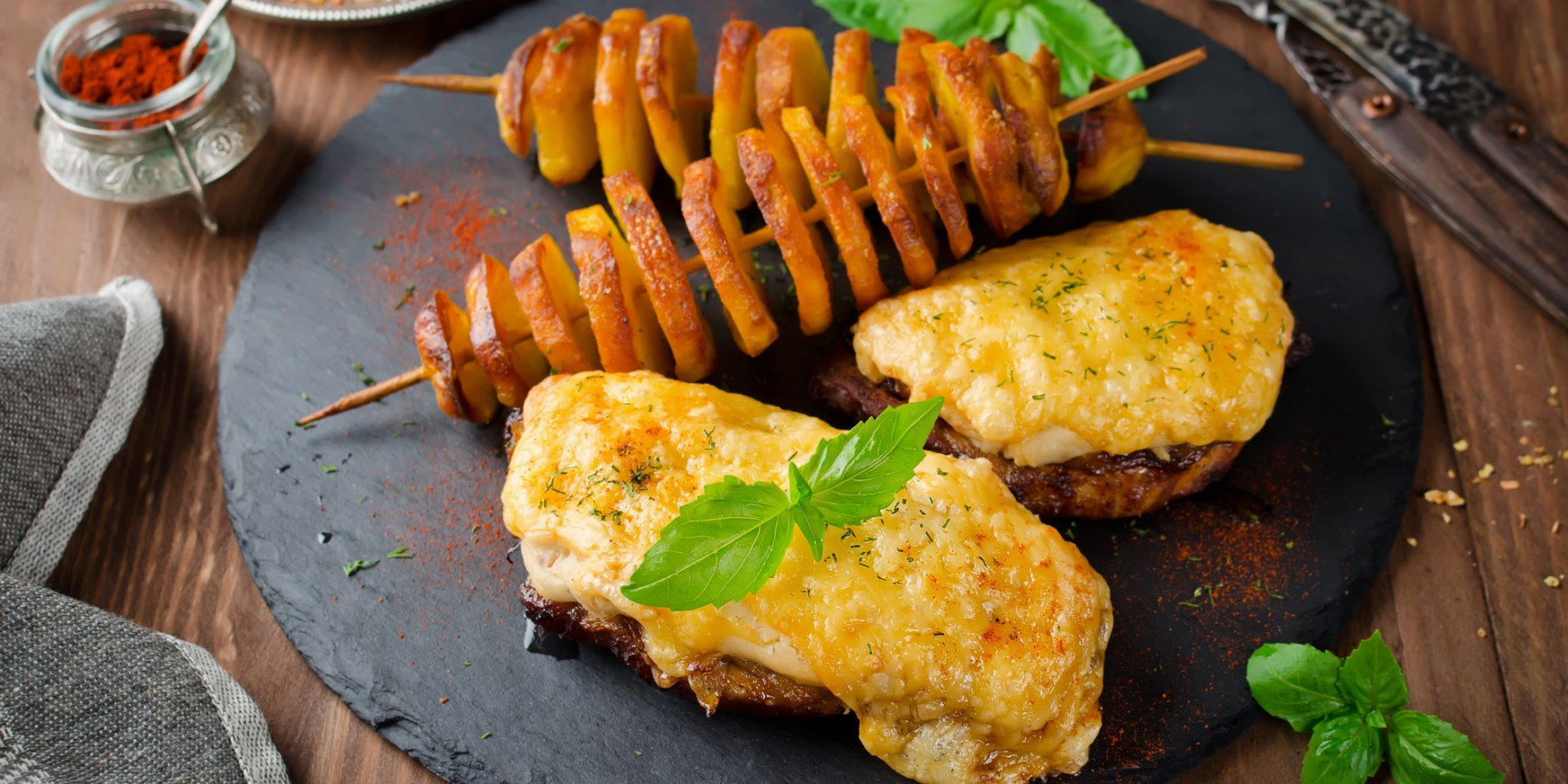 Шніцелі з грибами