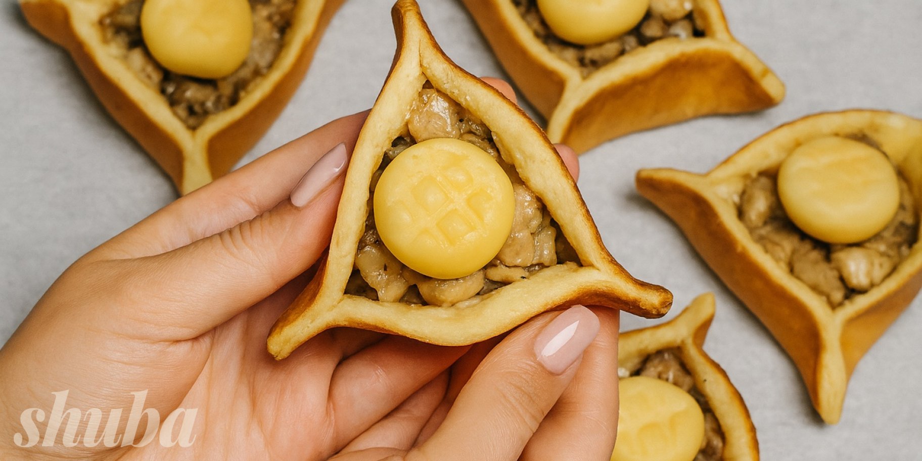 Млинці з куркою та копченою моцарелою