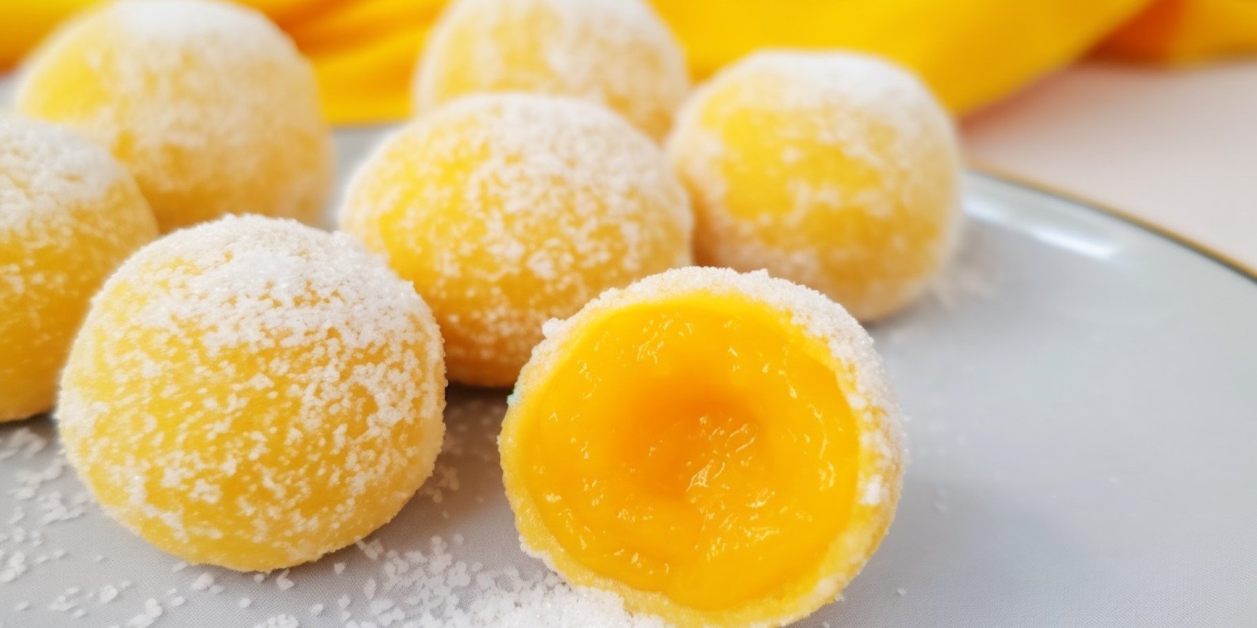 Цукерка з манго і пармезаном