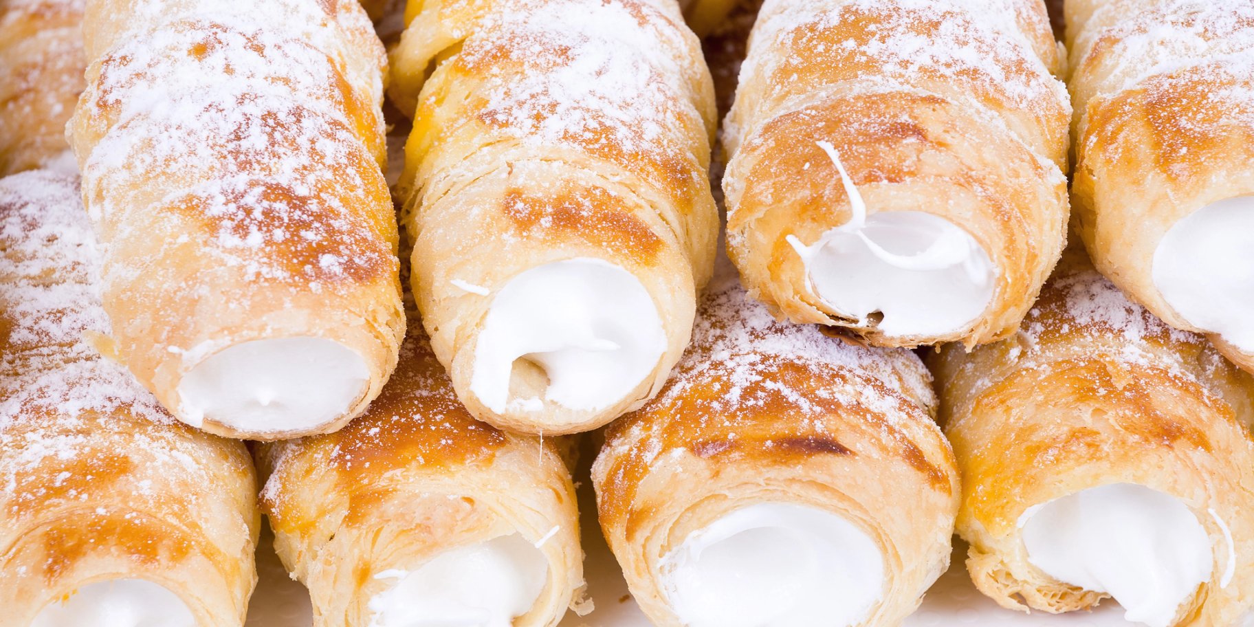 Трубочки з кремом