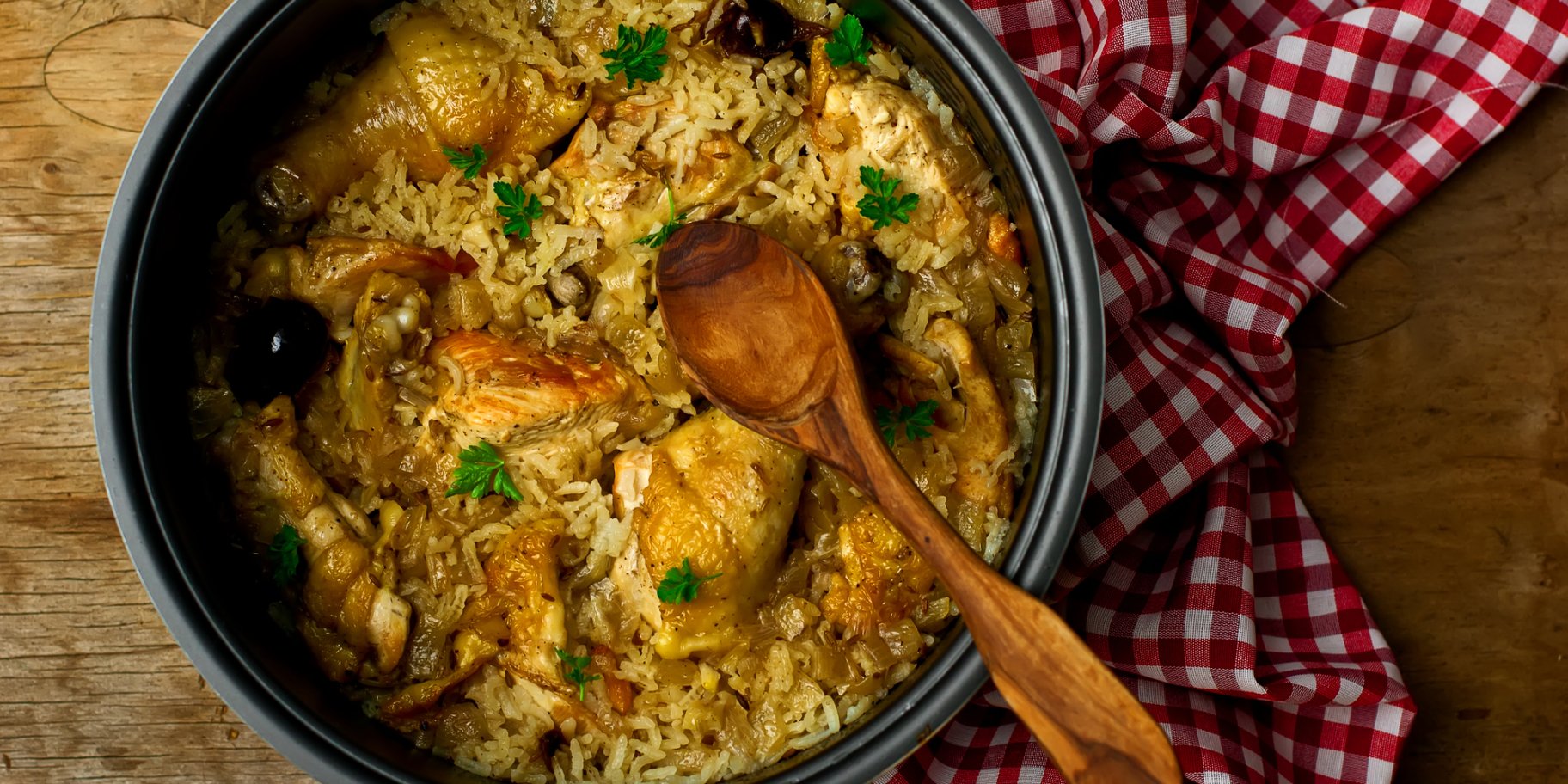 Курчата з рисом