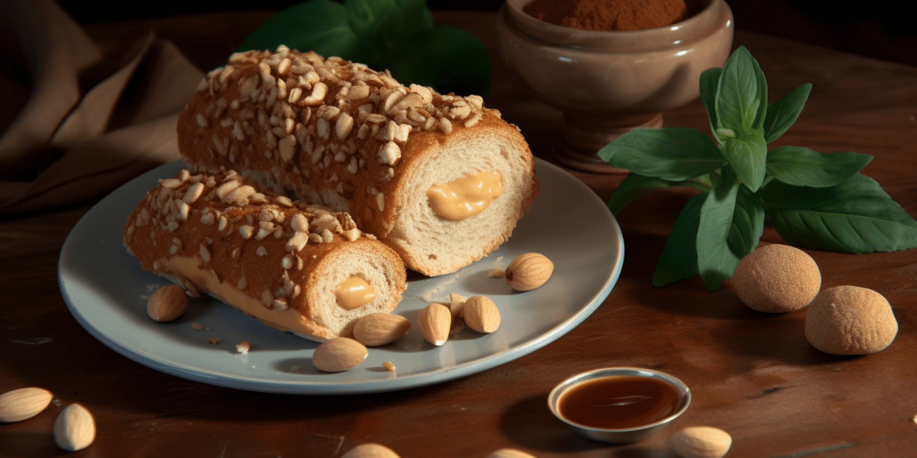 Арахисовый рулет