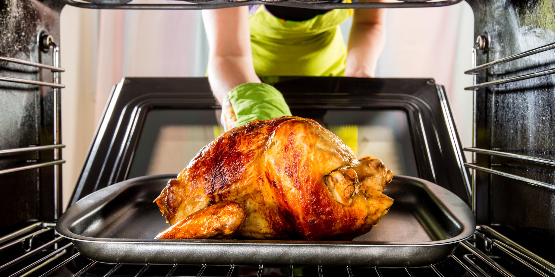 Курка в духовці