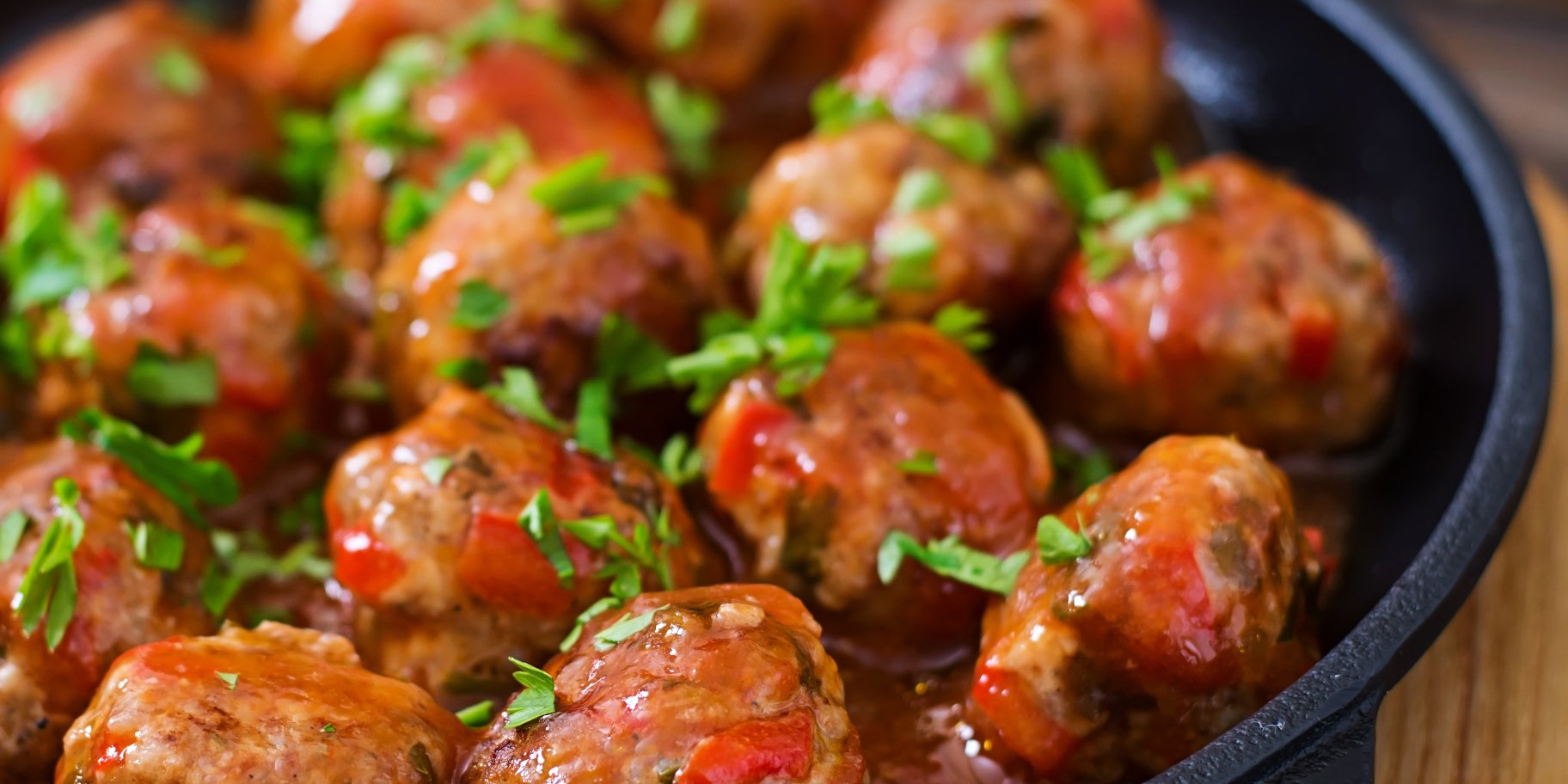 Фрикадельки в глазурі