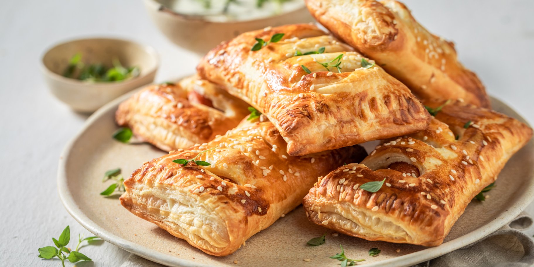 Слойки зі шпинатом