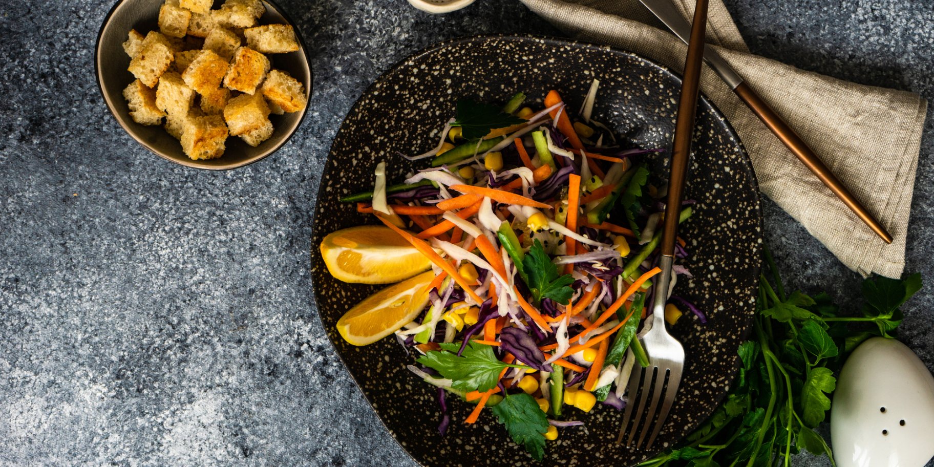 Овочевий салат з капустою