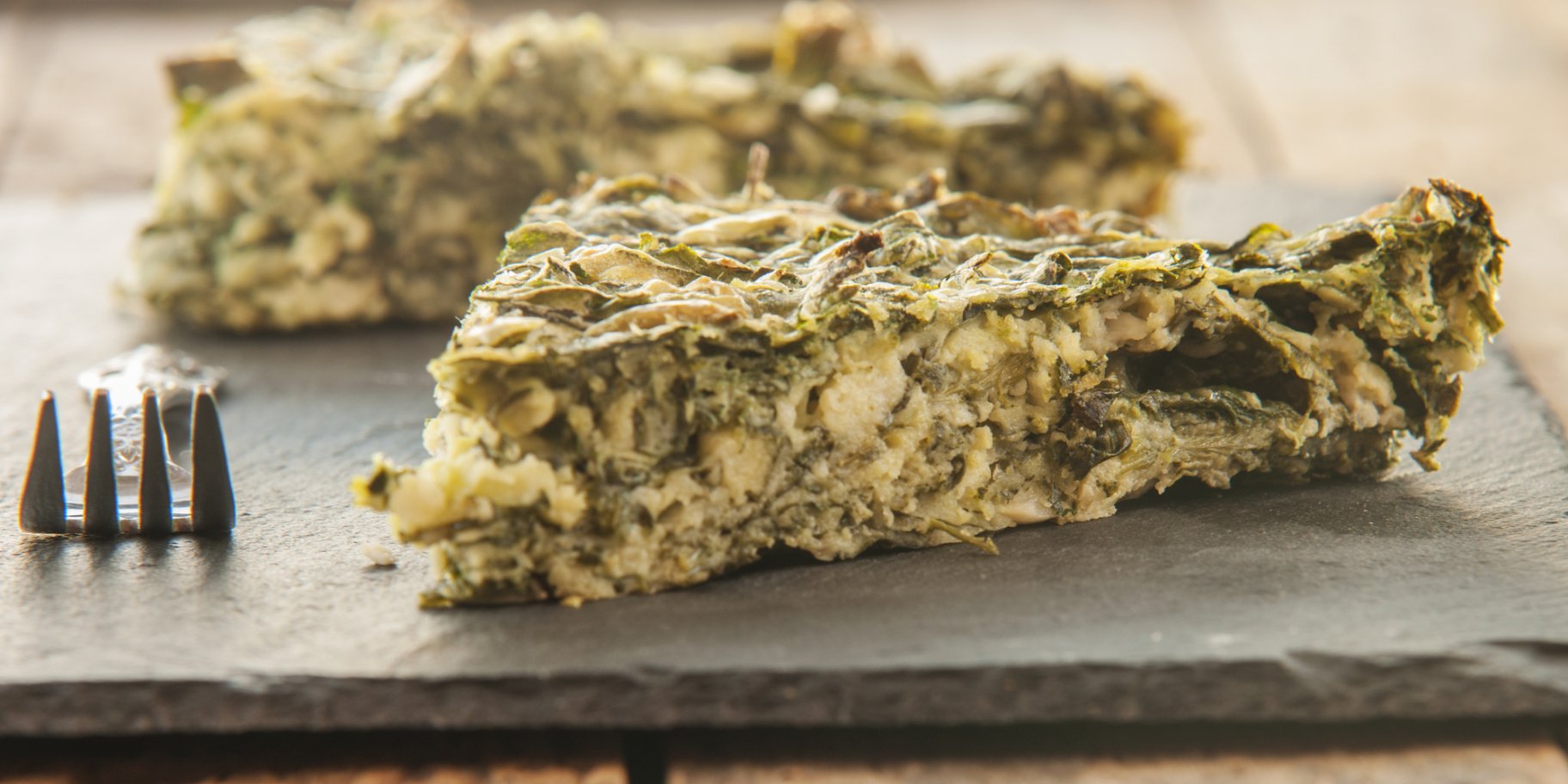 Пиріг з картоплею та зеленню