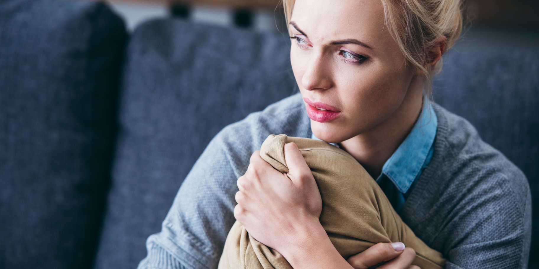 Тривога, страх, жінка