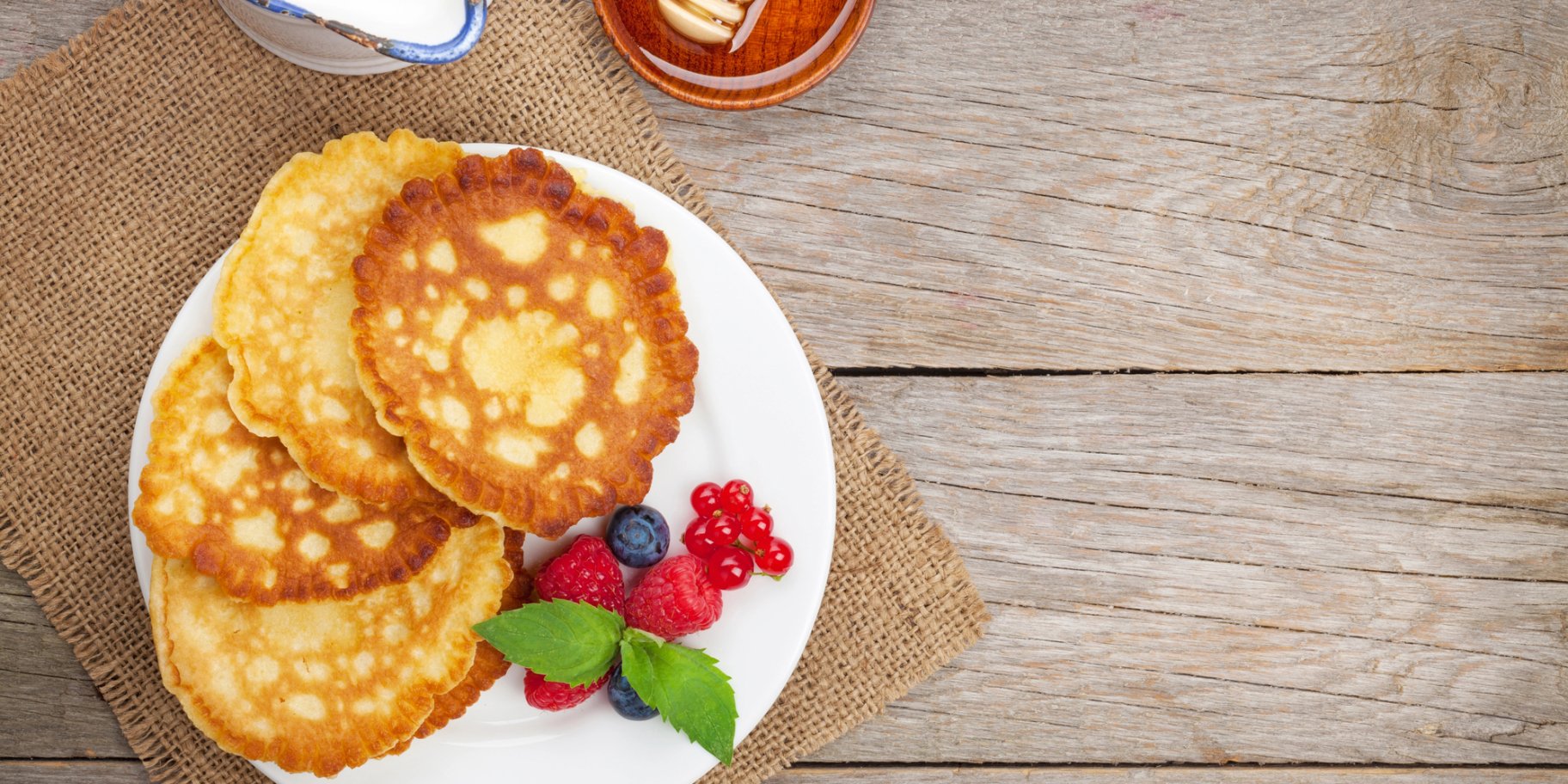 Оладки з лимоном