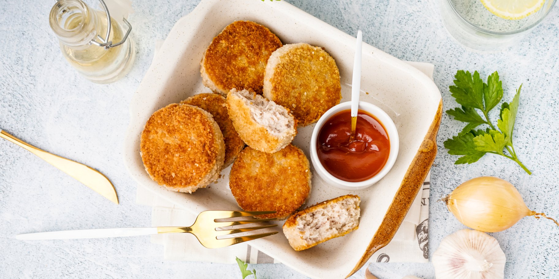 Рубані курячі котлети