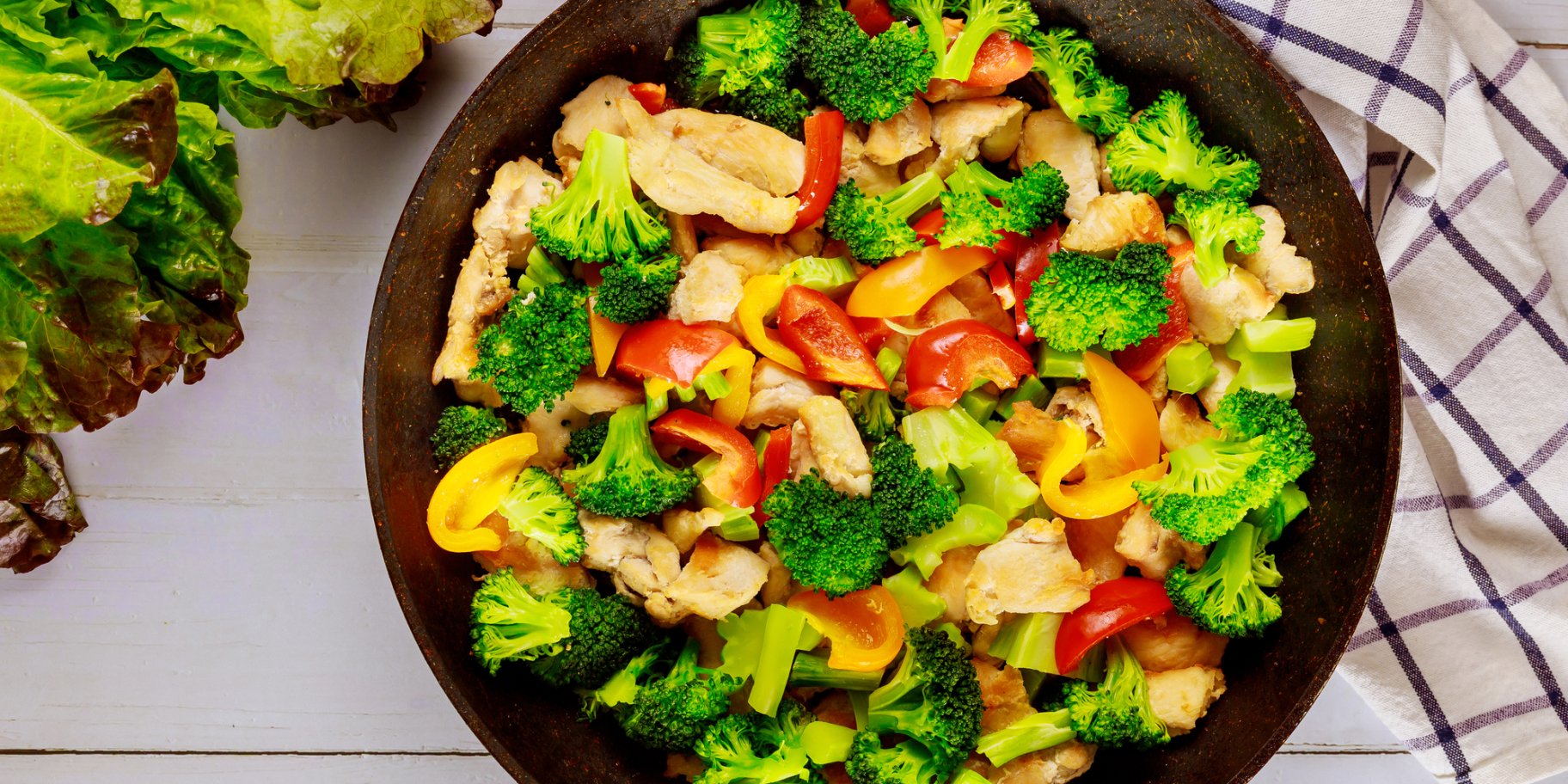 Курятина з овочами