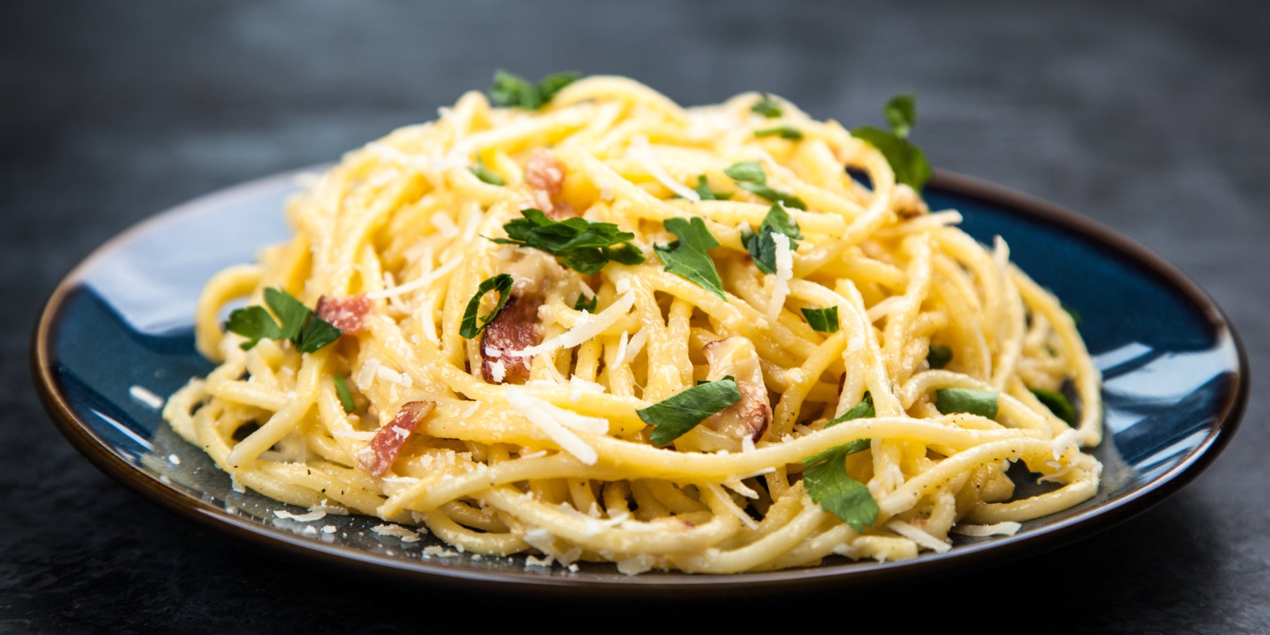 Спагеті з шинкою