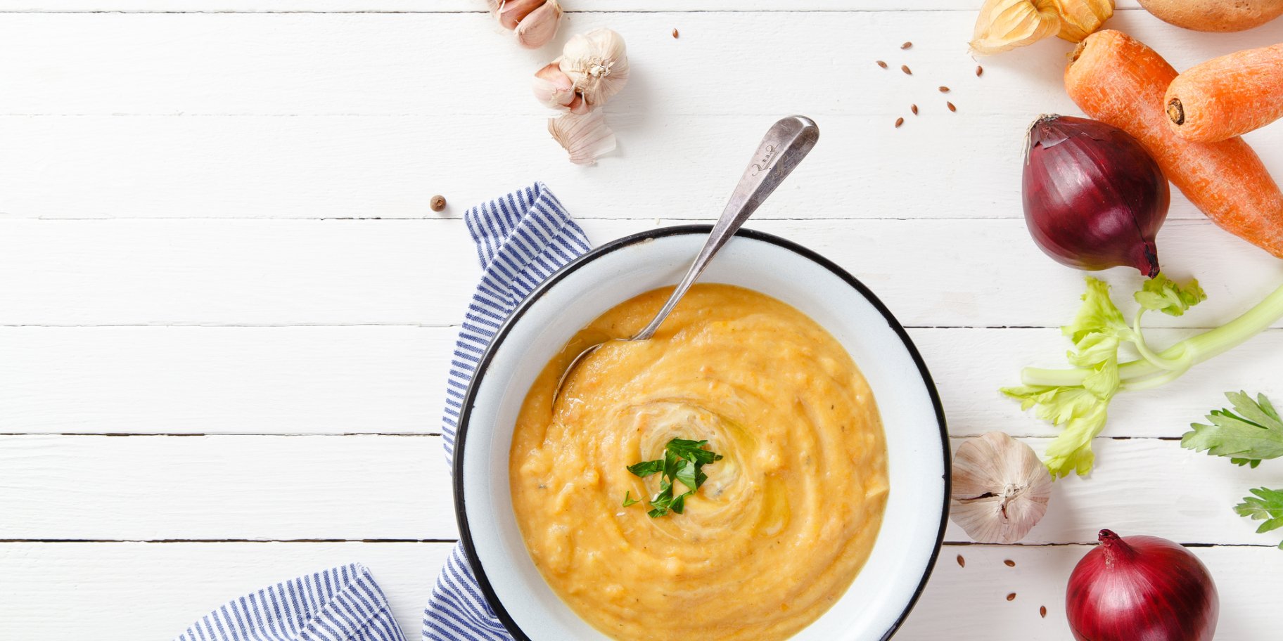 Суп-пюре з білоголової капусти