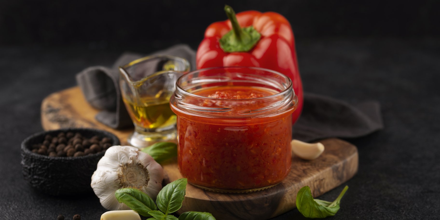 Соус з болгарський перцем