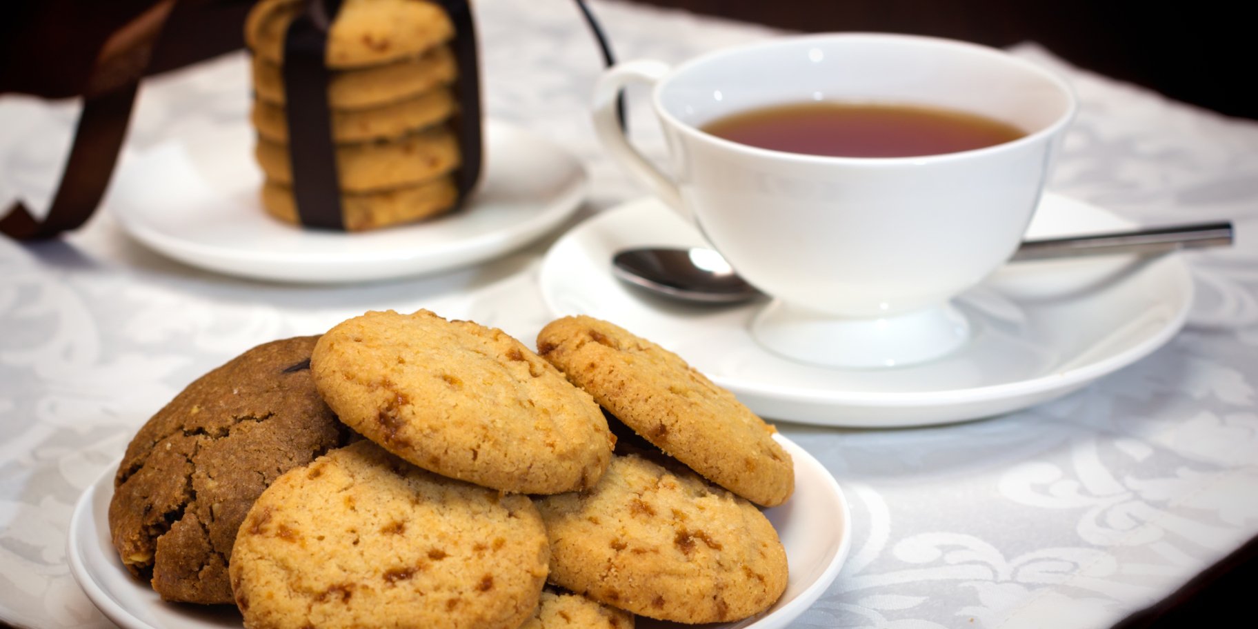 песочное печенье с орехами