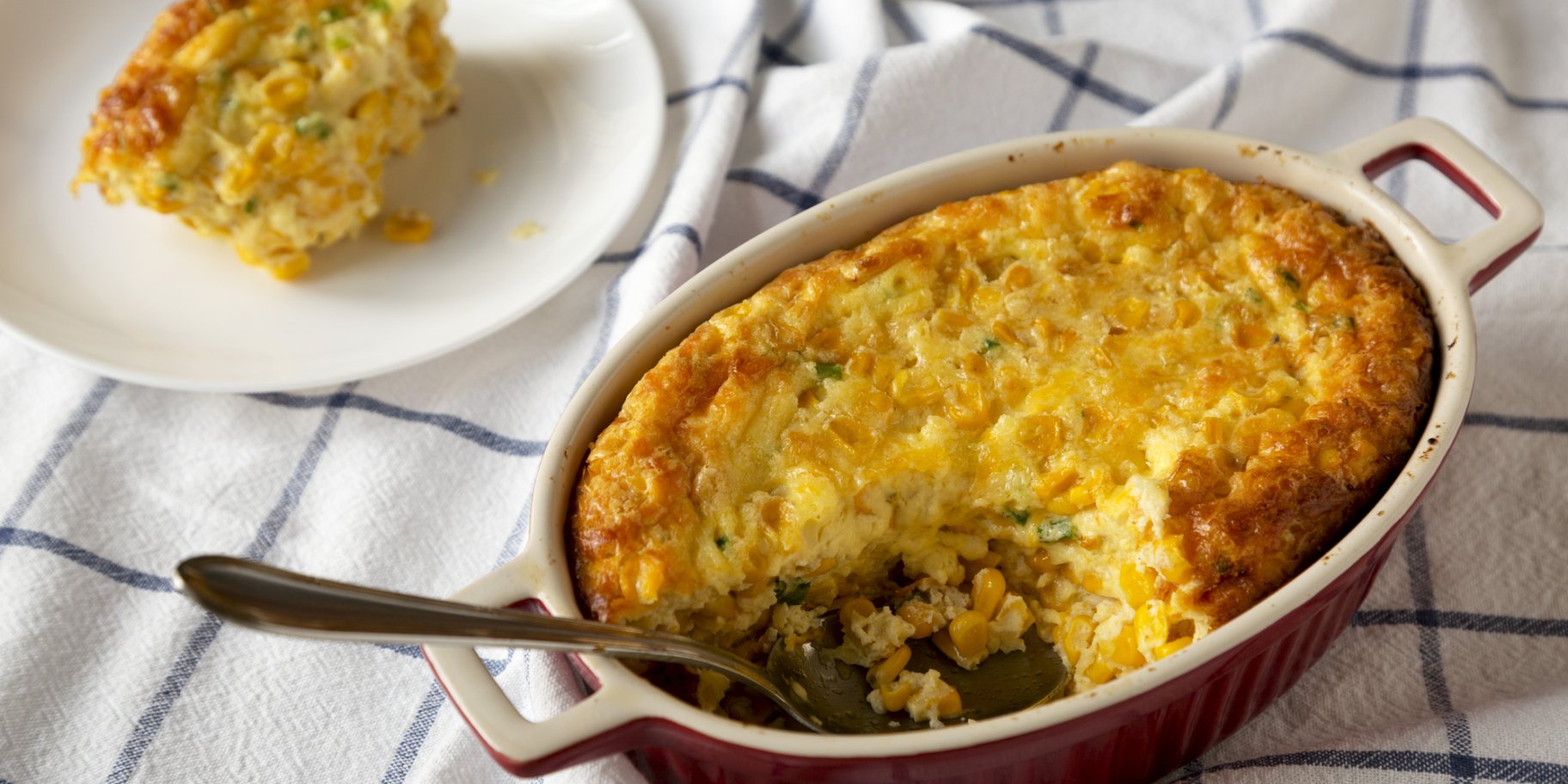 Кукурузный пудинг с куриной грудкой