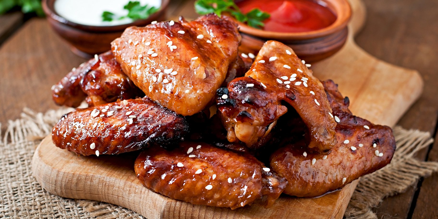 Пряные куриные крылышки: рецепт