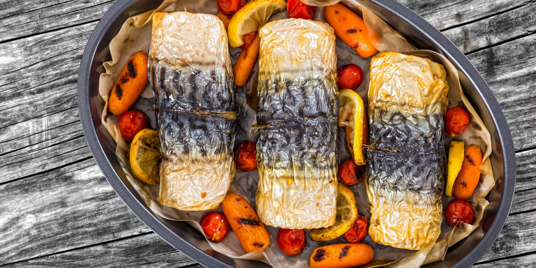 Рулет из скумбрии