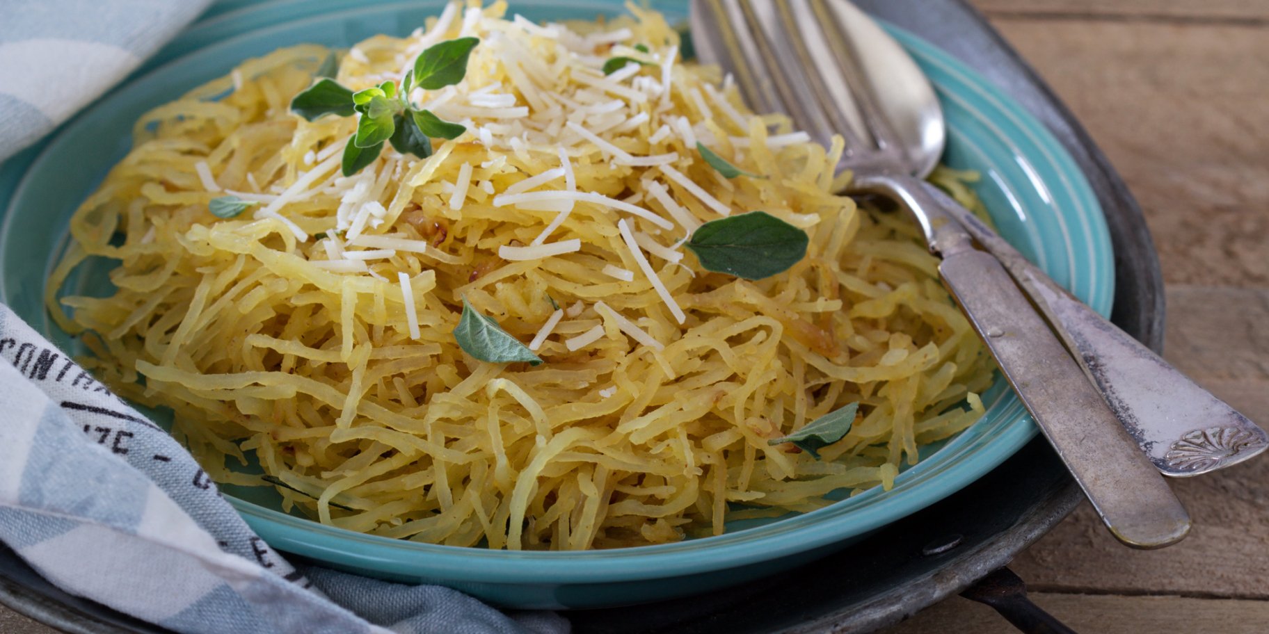 спагеті з гарбуза з пармезаном