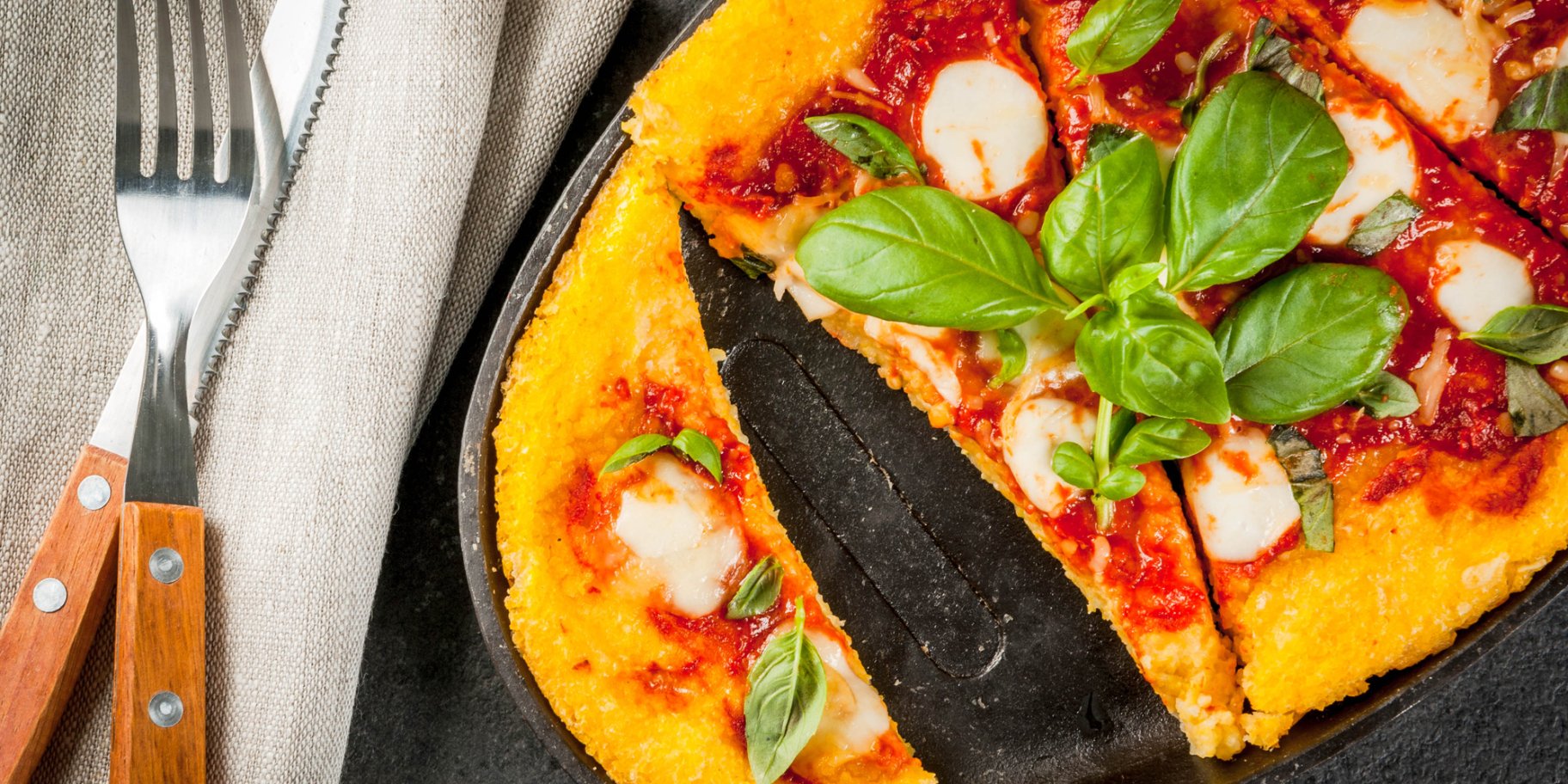 Піца з поленти