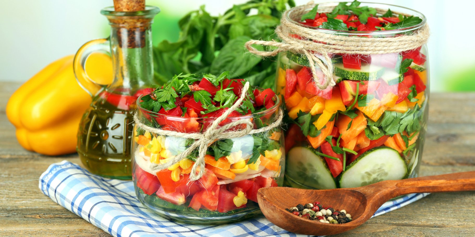 Овочевий салат без стерилізації