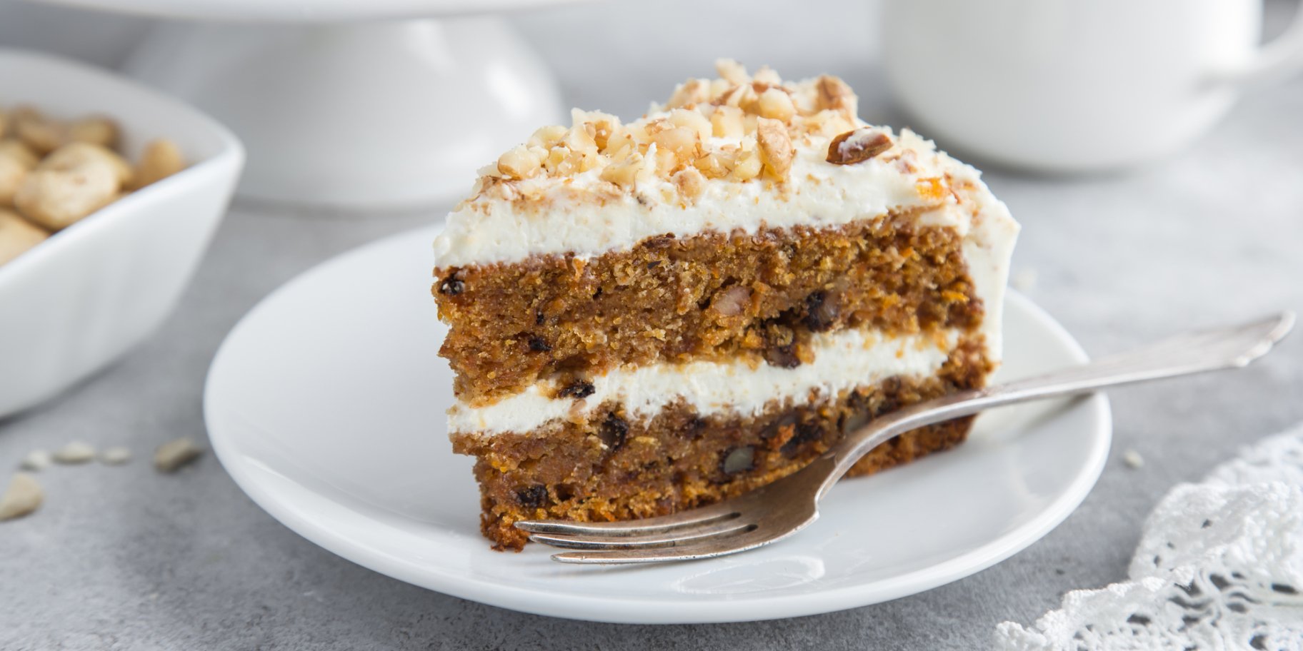 Морковный торт с кремом