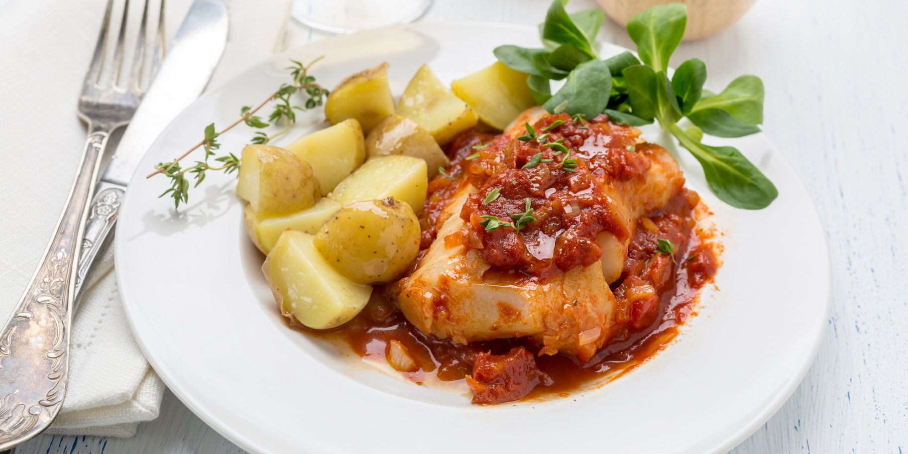 Тріска в соусі