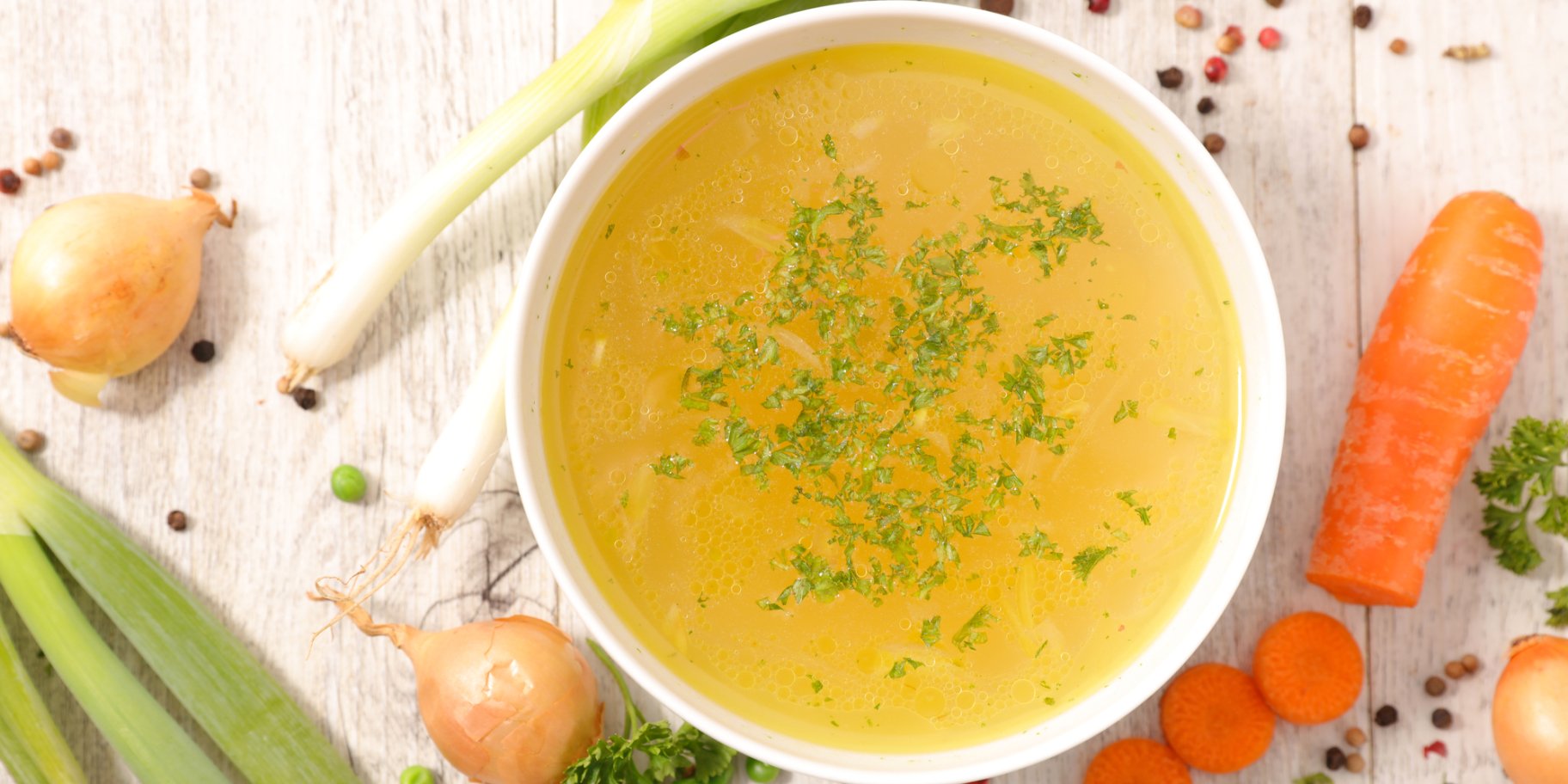 Як приготувати овочевий бульйон