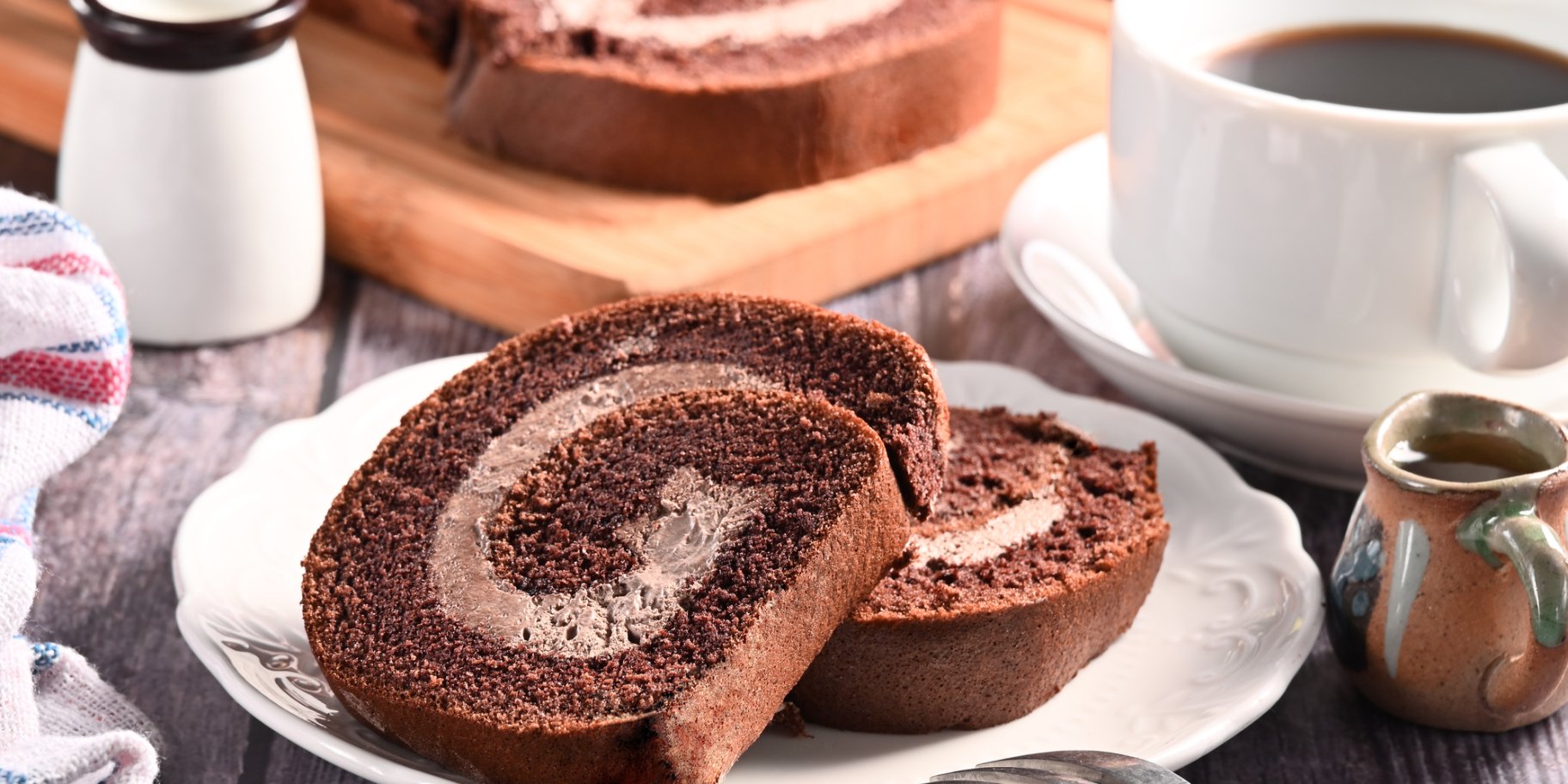 Простий шоколадний рулет