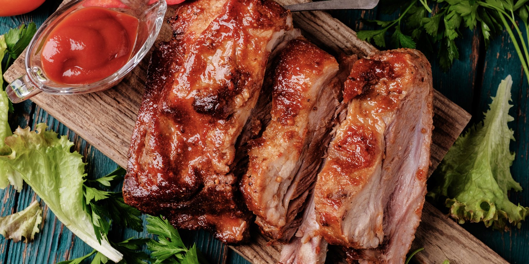 Свиные ребрышки с овощами на гриле: как приготовить