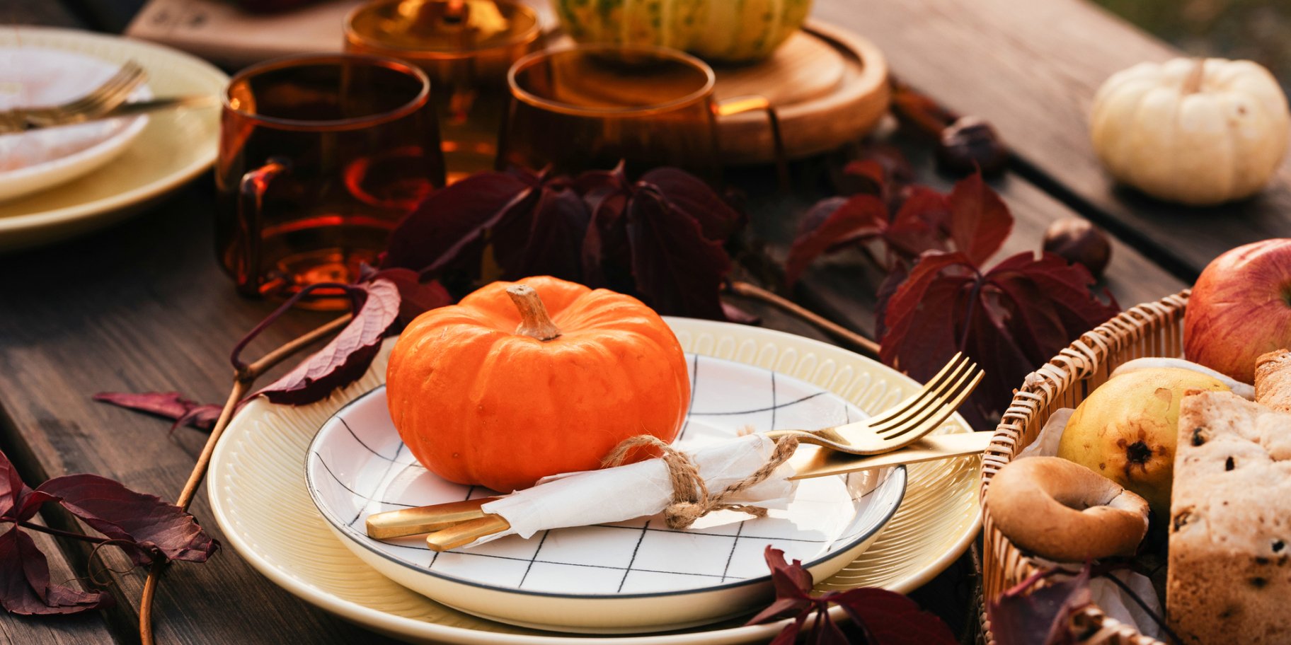 Осінній стіл. Гарбуз.