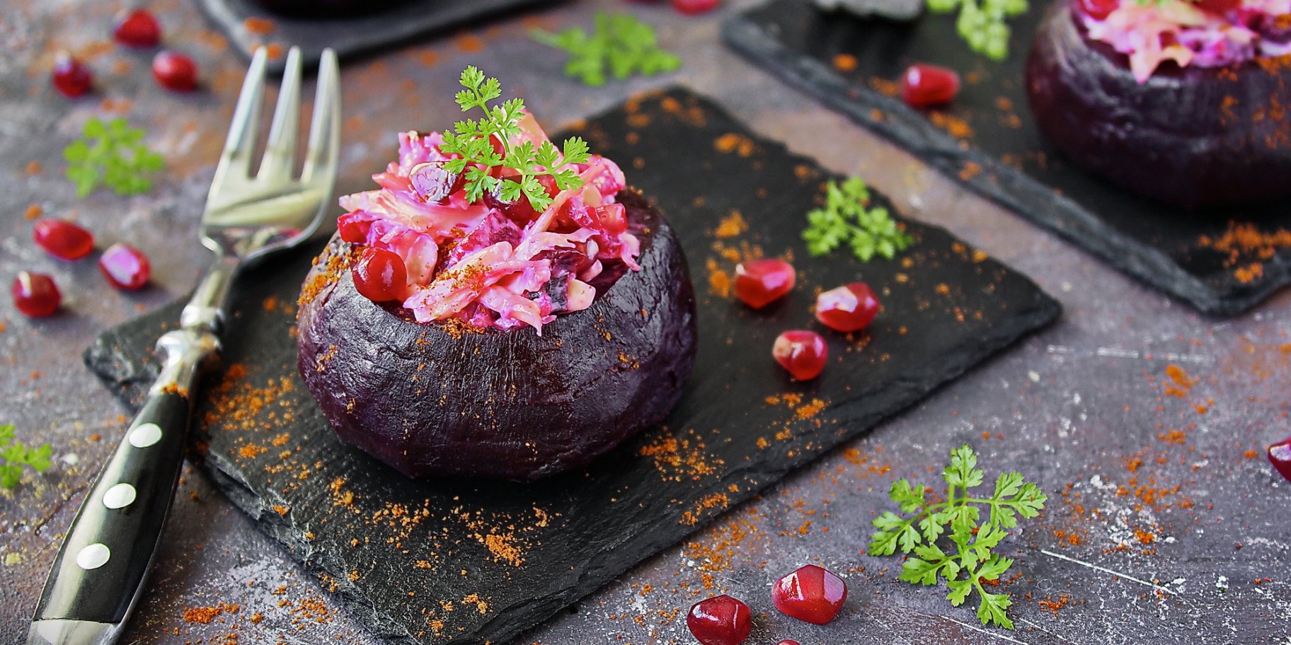 Фарширований буряк з рисом