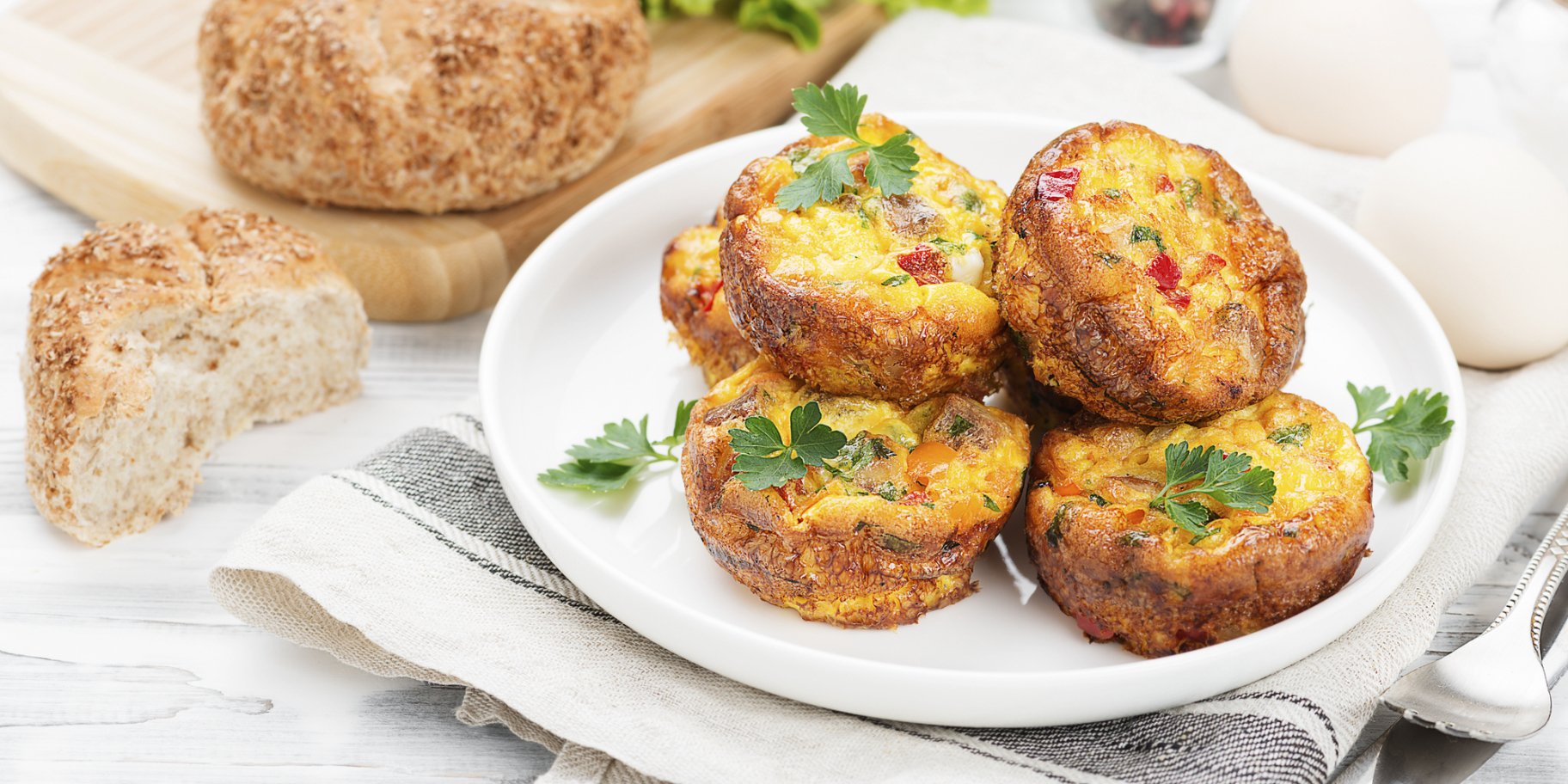 Білкові мафіни з куркою