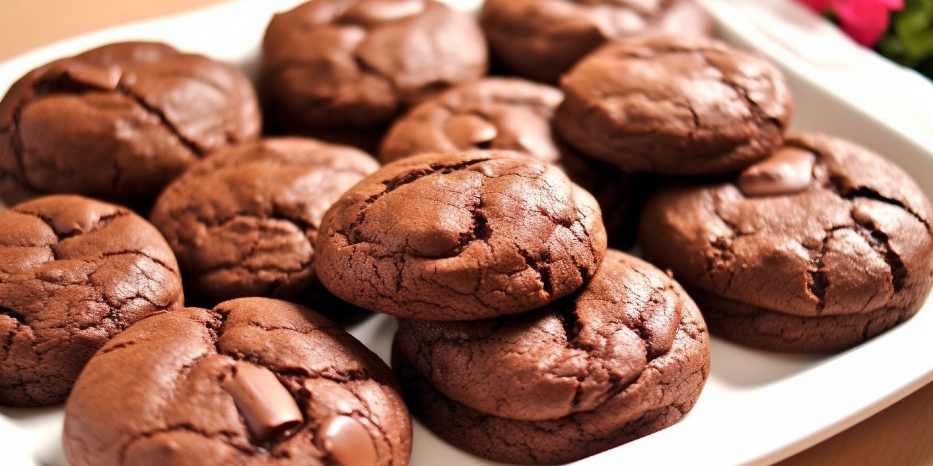 шоколадне печиво з п’янкою начинкою