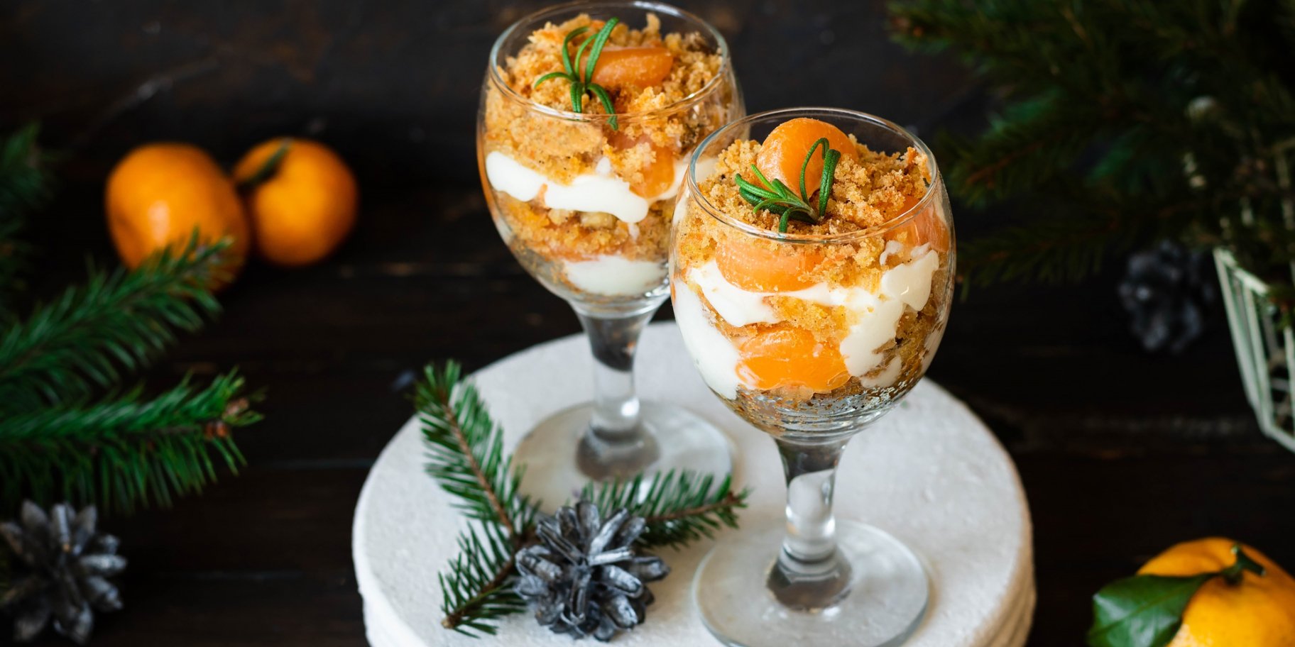 Трайфл с мандаринами рецепт