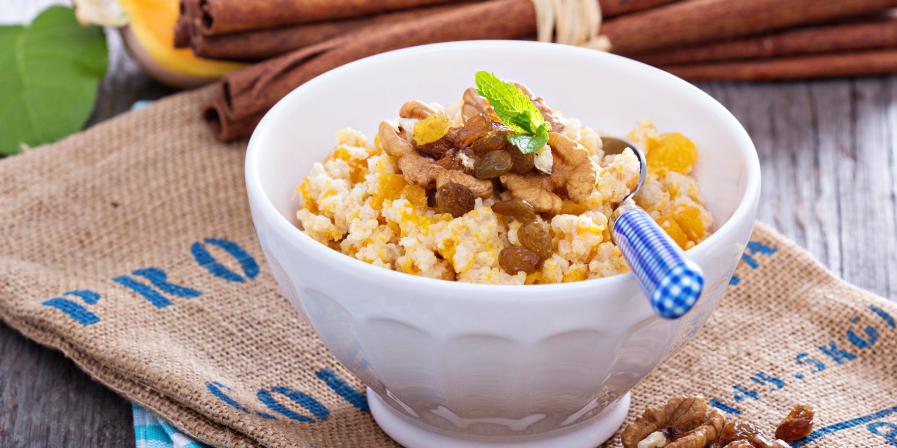 Пшенная каша с тыквой