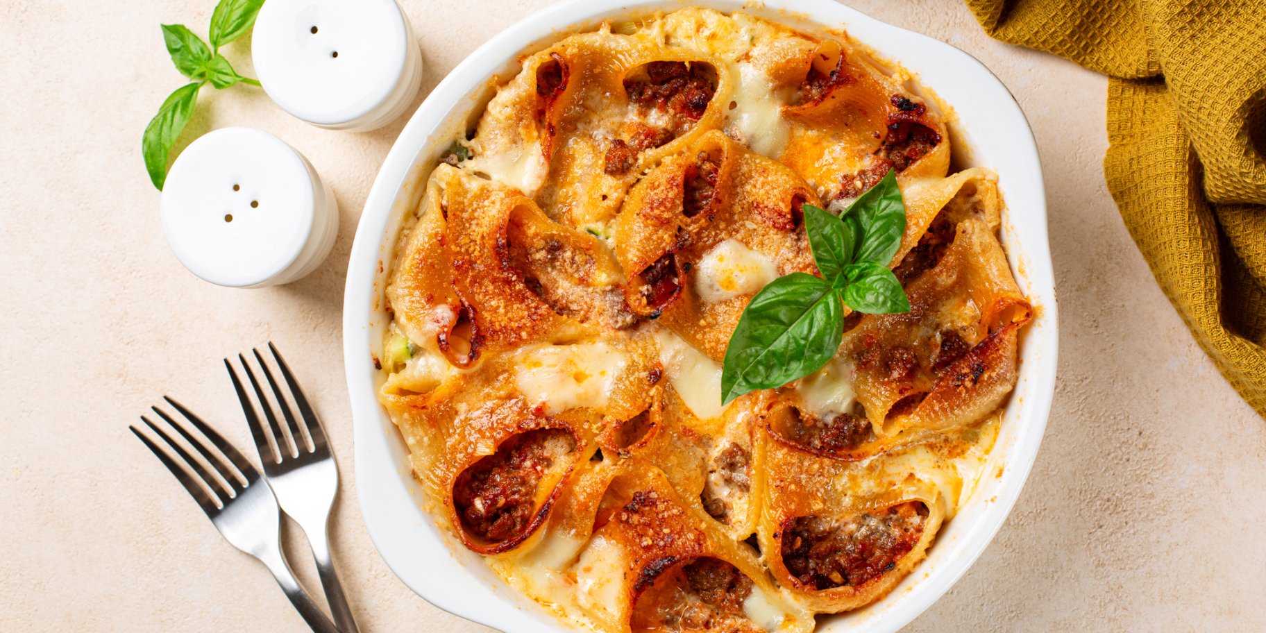 Фарширована паста лумаконі