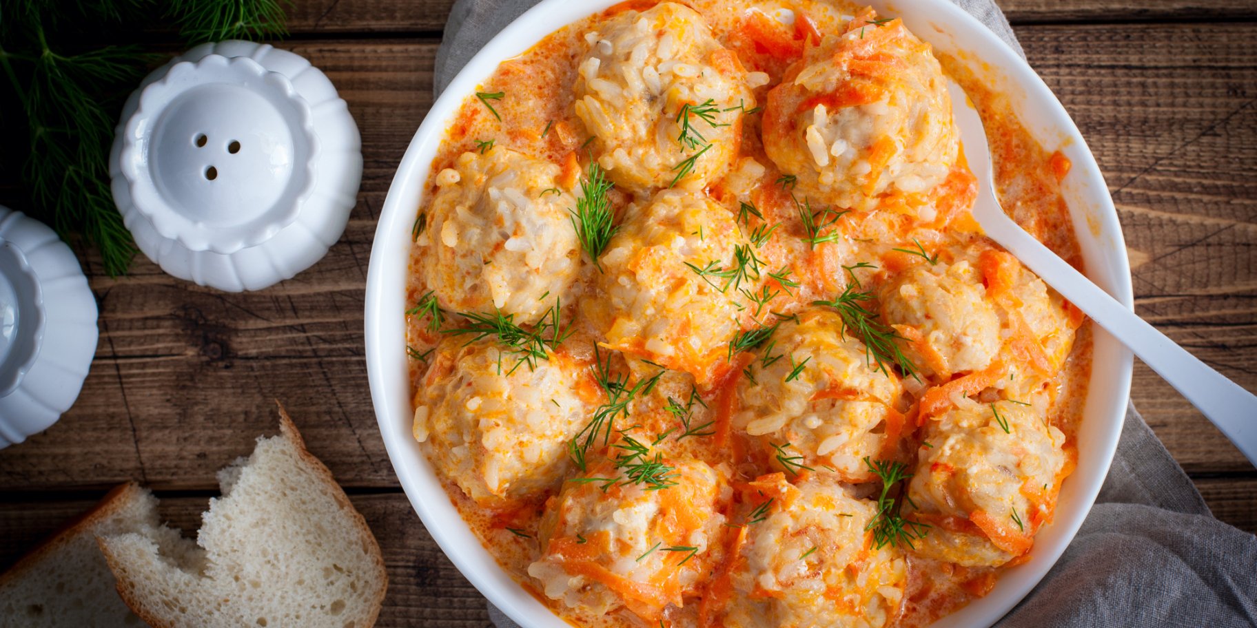 рисові "їжачки" у томаті