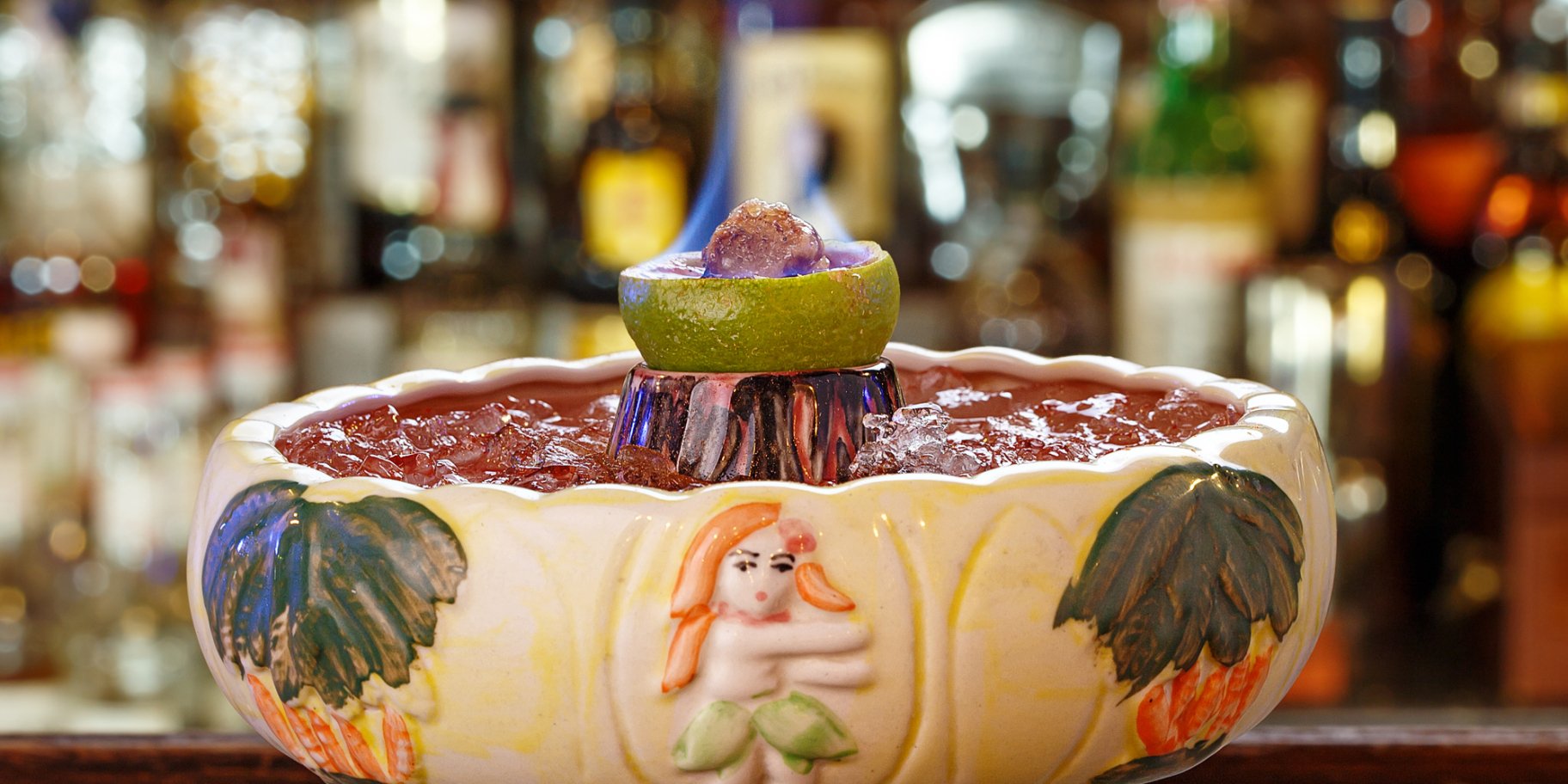 Вулкан коктейль