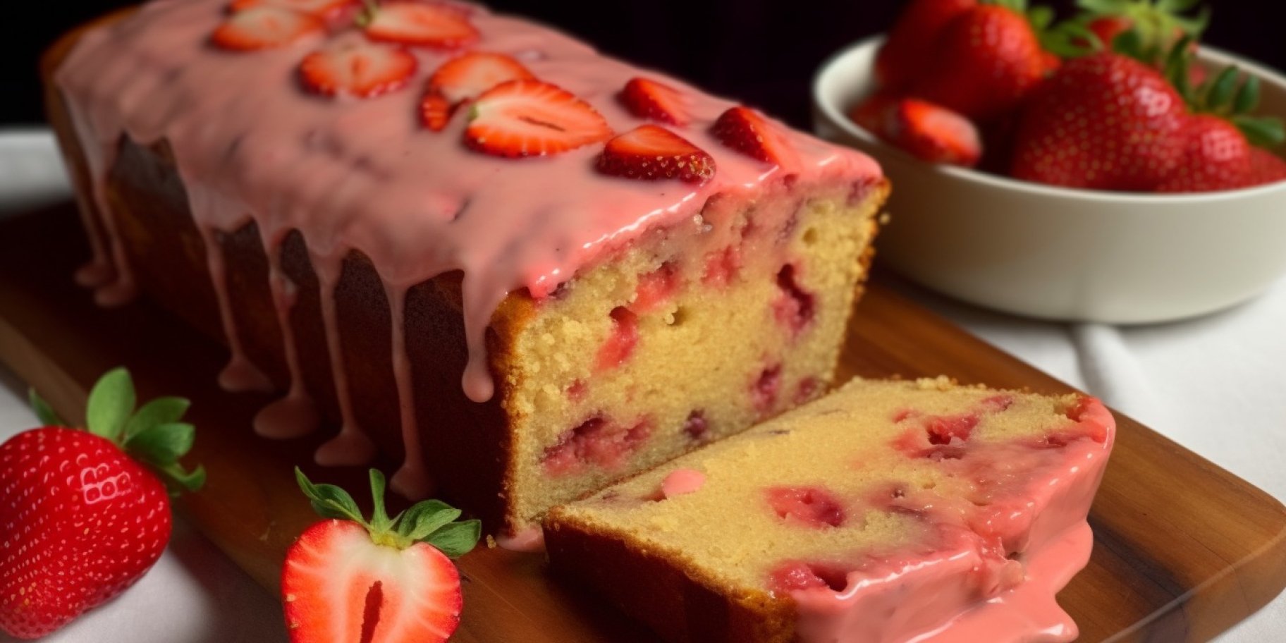 Полуничний хліб