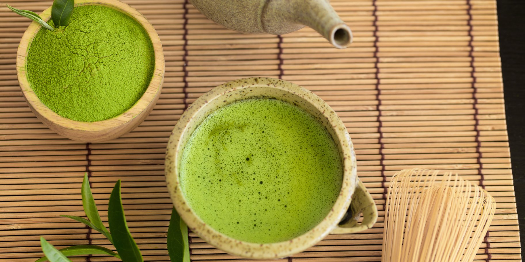 Солодкий соус із зеленого чаю матчу