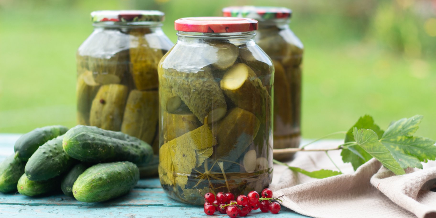 Консервовані огірки