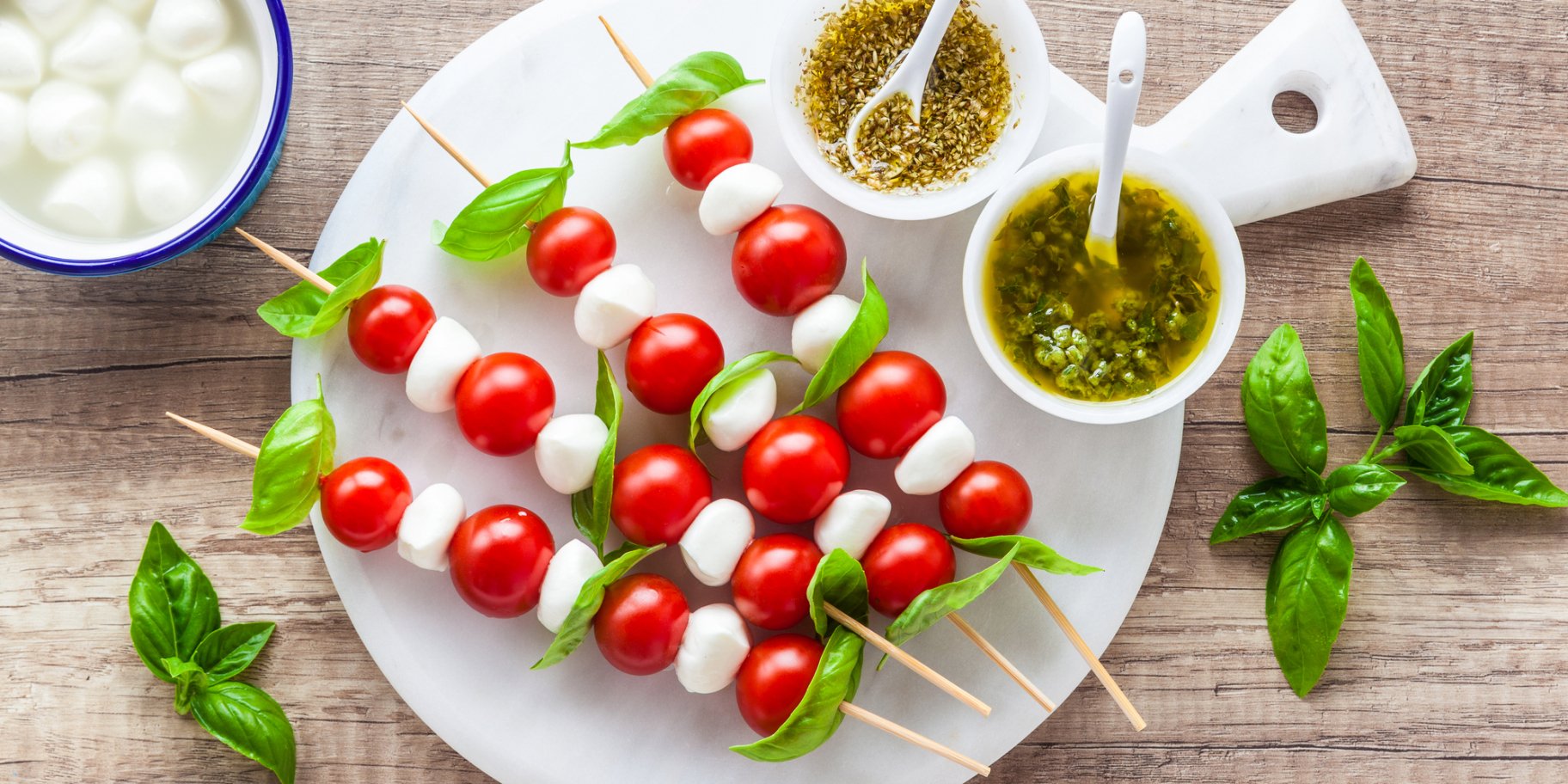 шашлик-капрезе