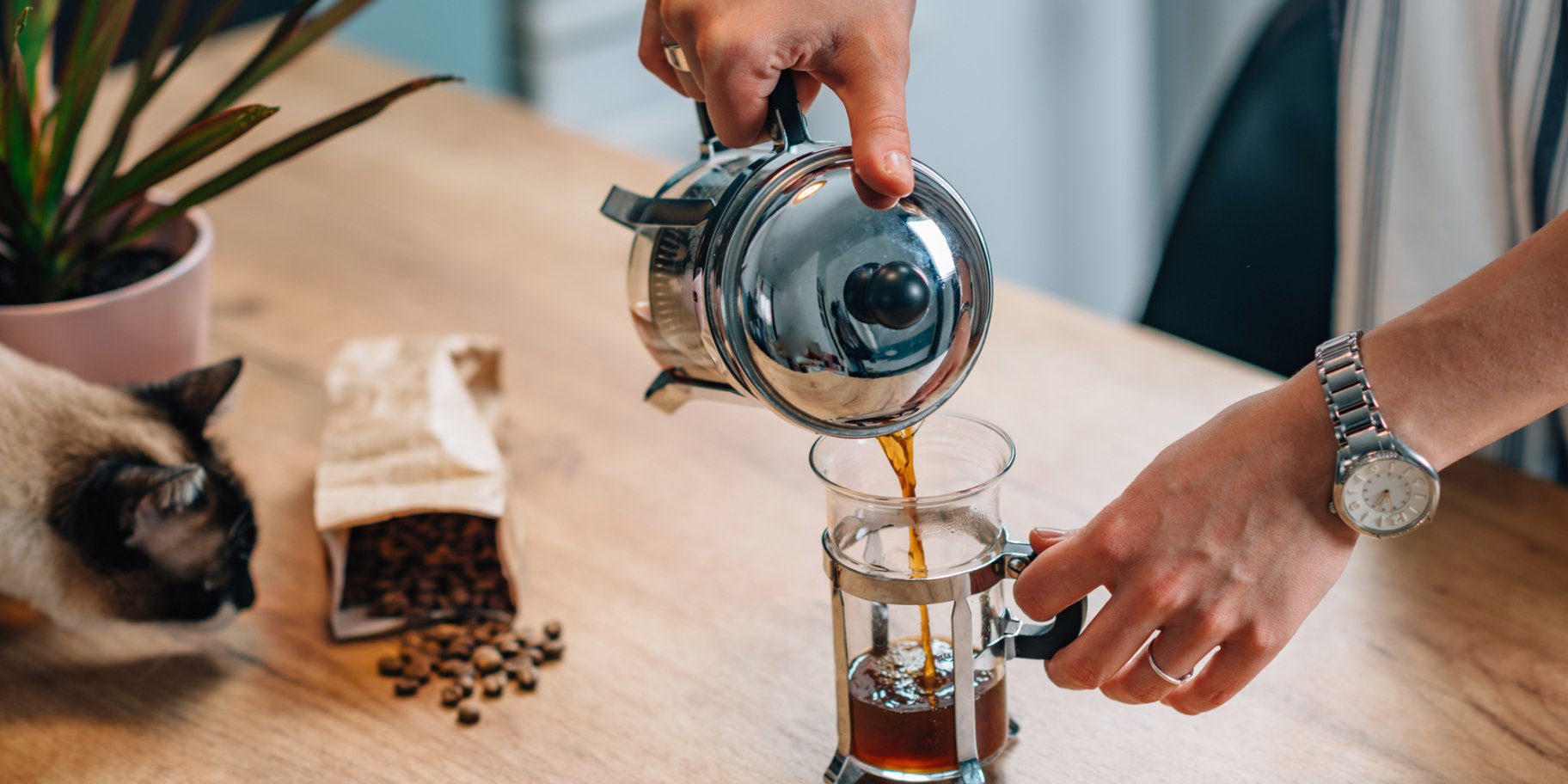 Як правильно заварити каву у френч-пресі