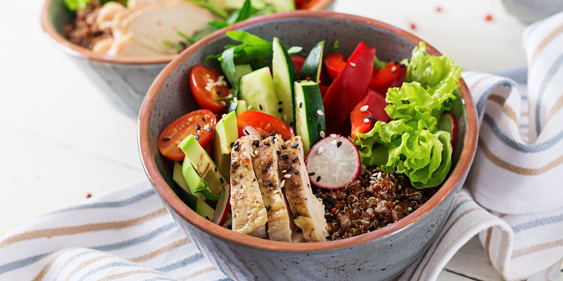 Салат з куркою